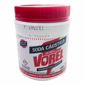 Soda Cáustica Escama Voral 500 Gramas 7284 Start - UN