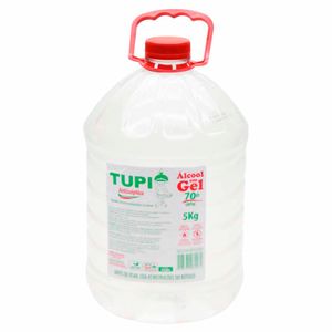 Álcool em Gel 70º 5kg Antisséptico 1142 Tupi - UN