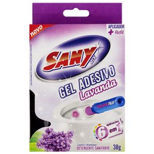 Gel Adesivo Sanitário 38g Lavanda 6 Aplicações 2012 Sany - UN