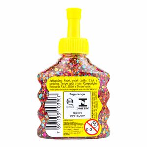 Cola Confetti 95 g Tutti-Frutti 909 Acrilex - UN