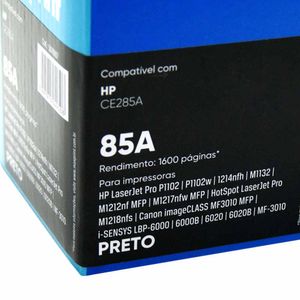 Toner Compatível HP Laserjet CE285A Preto (85A) 0907 Maxprint - UN
