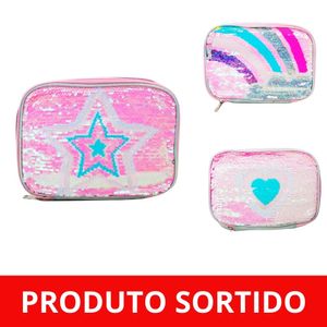 Estojo Escolar Box Paetê 2031 Yepp - UN