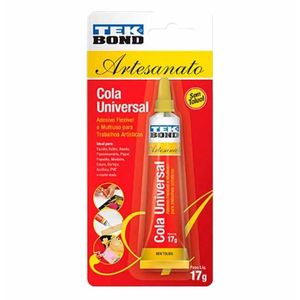 Cola super Universal 17g Transparente 7002 Tek bond - UN