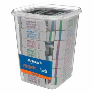 Borracha Chanfrada com Listra 1068 Mercur - 40UN