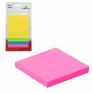 Bloco Adesivo 7,5cm 250 Folhas 5 Cores 0005