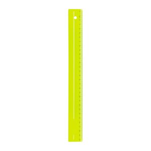 Régua 30cm Acrílica Verde Fullcolor 3115 Dello - UN