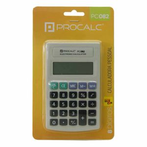 Calculadora Bolso 8 Dígitos PC082 40 Procalc - UN