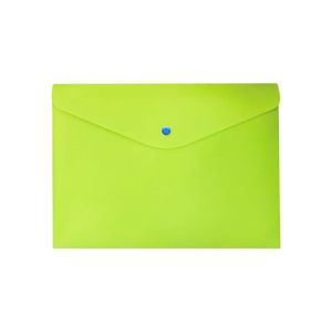 Pasta Envelope com Botão A4 Verde 0014 Dello - UN