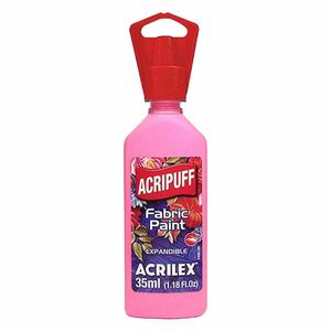 Tinta para Tecido Acripuff 35ml 520 Rosa 0537 Acrilex - UN