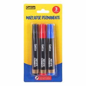 Pincel Permanente CD/DVD/TRANS 0527 Make+ - 3UN