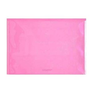 Pasta Envelope com Botão A4 Pink Vibe Coração 81004 Leoarte - UN