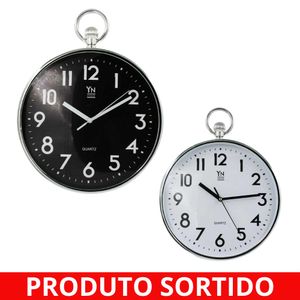 Relógio de Parede Redondo 25cm Sortido 650 Imporiente - UN