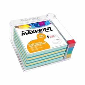 Bloco Adesivo com Suporte 400 Folhas 1963 Maxprint - BL