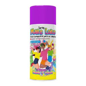 Tinta Spray para Cabelo 120ml Violeta 2878 Make+ - UN