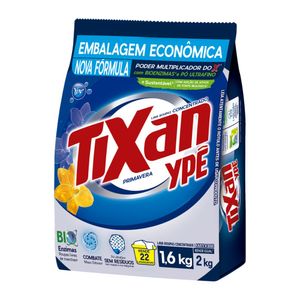 Sabão em Pó Tixan Primavera 1,6kg 1849 Ype - UN