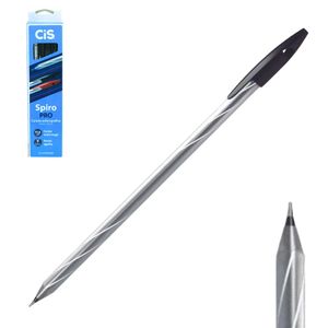 Caneta Esferográfica Spiro Pro 0.7mm Preto 0656 Cis - 12UN