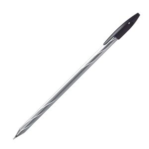 Caneta Esferográfica Spiro Pro 0.7mm Preto 0656 Cis - 12UN