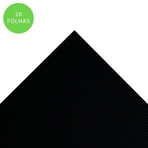 Papel Cartão 48x66 230g Preto 673 Pagina brasil - 20FL