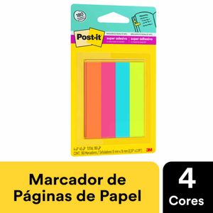 Post-it Marcador 76x15mm Flags de Páginas Cores 0657 3m - BL