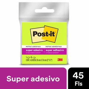 Bloco Adesivo Post-It 76x76 Verde 45 Folhas 9455 3m - BL