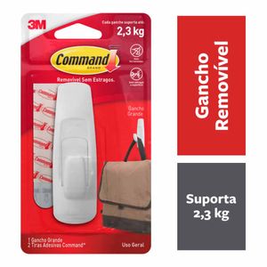 Gancho Plástico com Adesivo G Command 8105 3m - UN