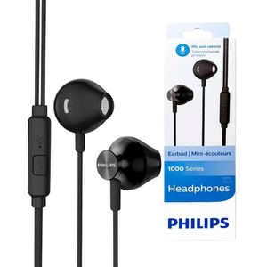 Fone de Ouvido com Microfone Preto 2257 Philips - UN