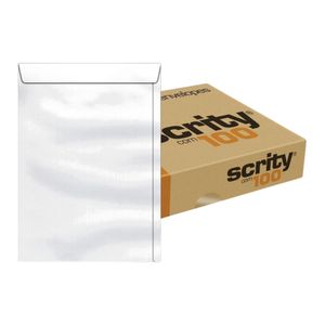 Envelope Branco 200x280mm 90g SOF328 0160 Scrity - 100UN