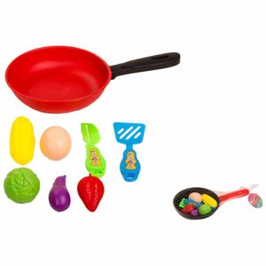 Brinquedo Frigideira com Acessórios 3446 Ark brasil - 8PCS