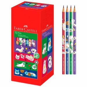 Lápis Preto Nº 2 Pets 935PET Faber-castell - 72UN