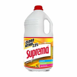 Hipoclorito de Sódio (Cloro) 5 litros 2,5% 4001 Suprema - GL