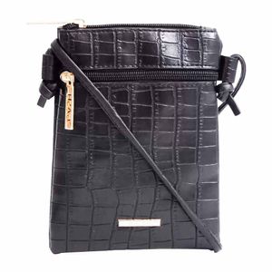 Bolsa Feminina Preta BG723740600 Luxcel - UN