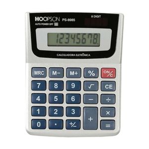 Calculadora Mesa 8 Dígitos 8985 Hoopson - UN