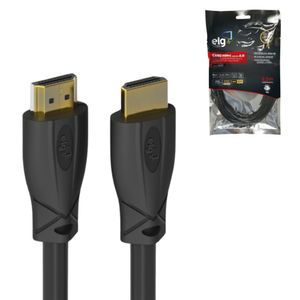 Cabo HDMI 4 K 2,0V 2,5m 3D Ready HD4K25 Elg - UN