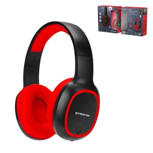 Headphone com Microfone Bluetooth Vermelho S1RD Stream - UN