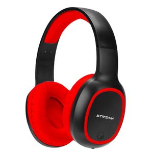 Headphone com Microfone Bluetooth Vermelho S1RD Stream - UN