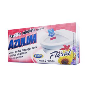 Pastilha Adesiva Sanitária Floral 25609 Start - 3UN