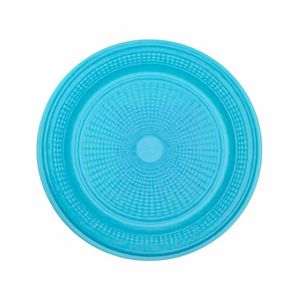 Prato Descartável 15cm Raso Azul Claro 2994 Trik trik - 10UN