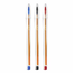 Caneta Esferográfica Cristal Precisão 0.8mm 3 Cores 835240 Bic - 3UN