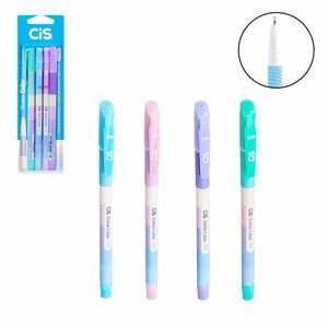 Caneta Esferográfica Dolce Color 0,5 mm Cores 0002 Cis - 4UN