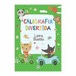 Livro Infantil Caligrafia Letra Bastão 8563 Ciranda cultural - UN
