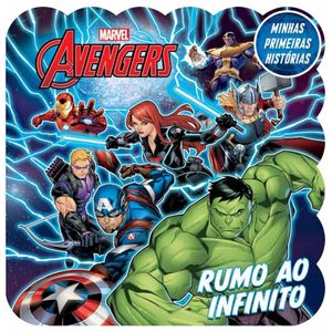 Livro Infantil Minhas 1ª Histórias Avengers 2492 Bicho esp. - UN