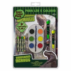 Livro Infantil de Colorir Dinossauros I2479 Dcl - UN