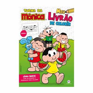 Livro Infantil para Colorir Turma da Mônica 5851 Ciranda cultural - UN