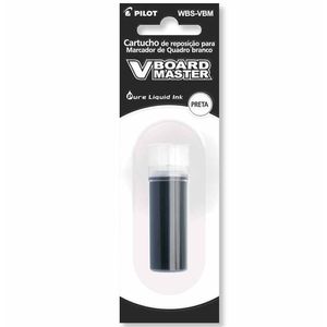 Tinta para Marcador WBMS-VBM 5,5 ml Preto 24500 Pilot - 12UN