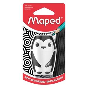 Apontador com Depósito Panda Pinguim 4012 Maped - UN