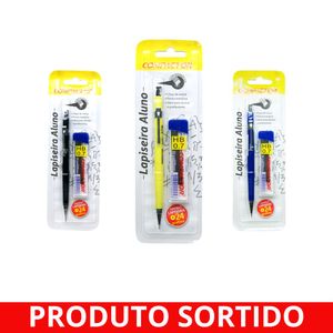 Lapiseira 0.7 mm Nova Aluno Sortida + Grafite 0999 Compactor - KT