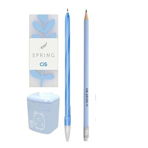 Kit Escolar 4x1 Colors Azul 3720 Cis - CT