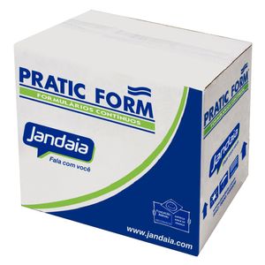 Formulário 1 Via 80 Colunas Branco 240x280 56g 17126 Jandaia - 3000FLS