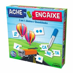 Jogo Educativo Ache e Encaixe 2022 Pais e filhos - UN