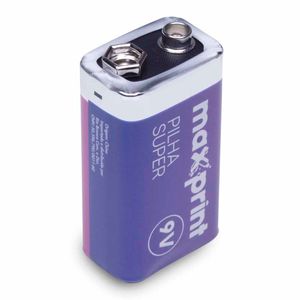 Pilha 9V Super 75648-7 Maxprint - UN